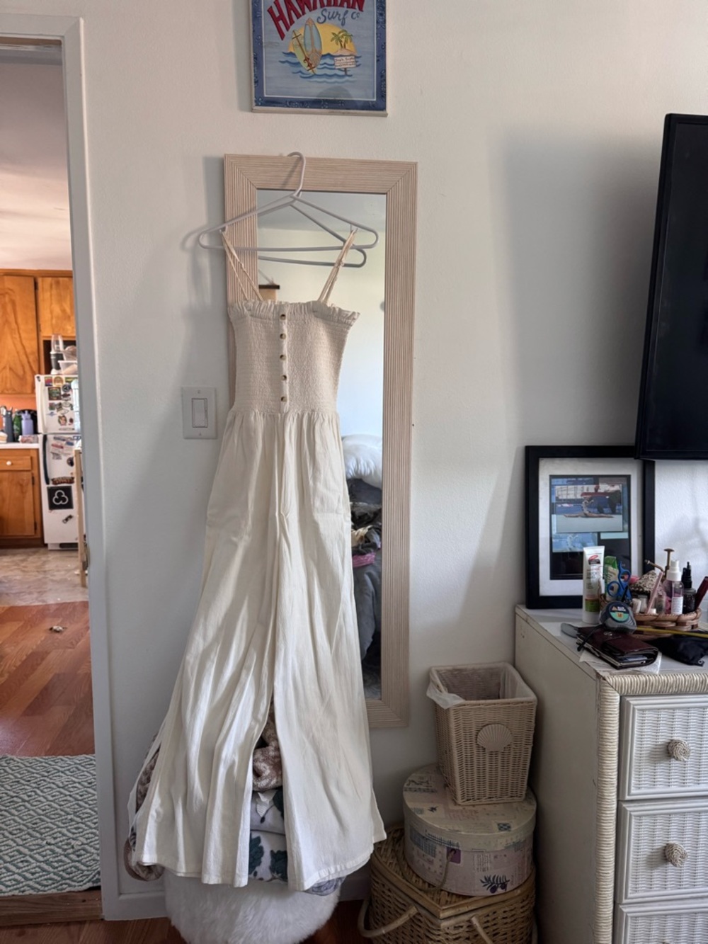 Billabong White Summer Romper